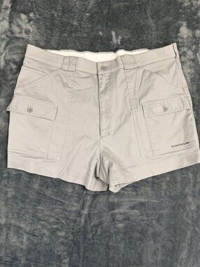 Sportif Mens Gray Cargo Shorts Size 42 Lightweight